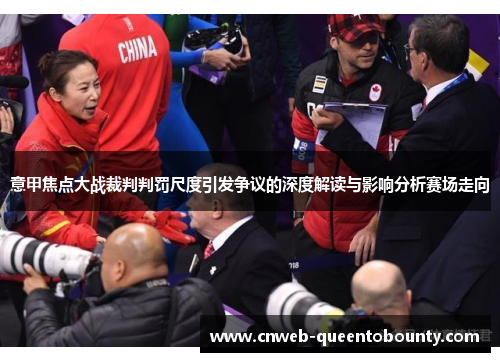 意甲焦点大战裁判判罚尺度引发争议的深度解读与影响分析赛场走向